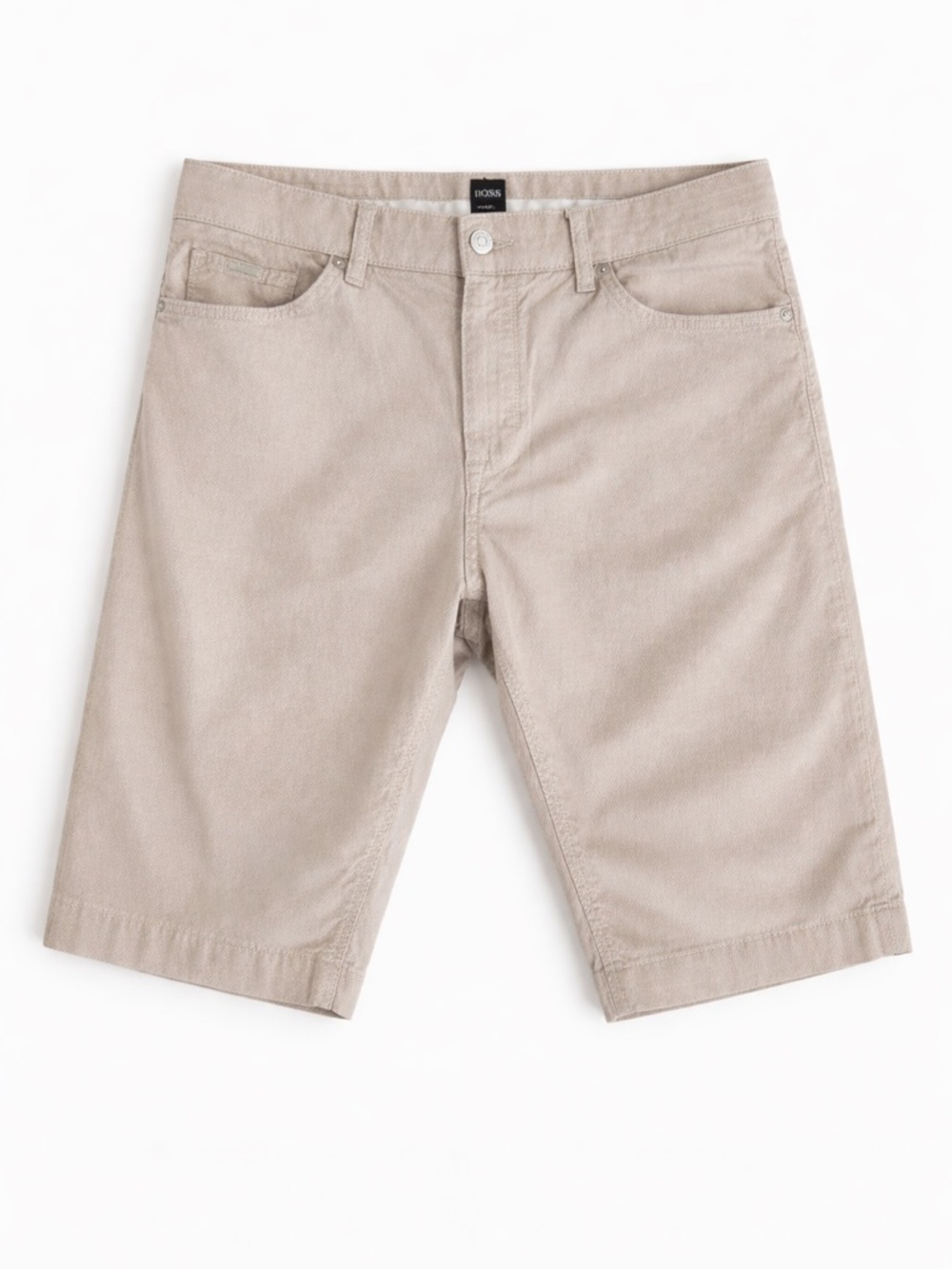 Hugo Boss Khaki Stretch Shorts – M Size 33/32